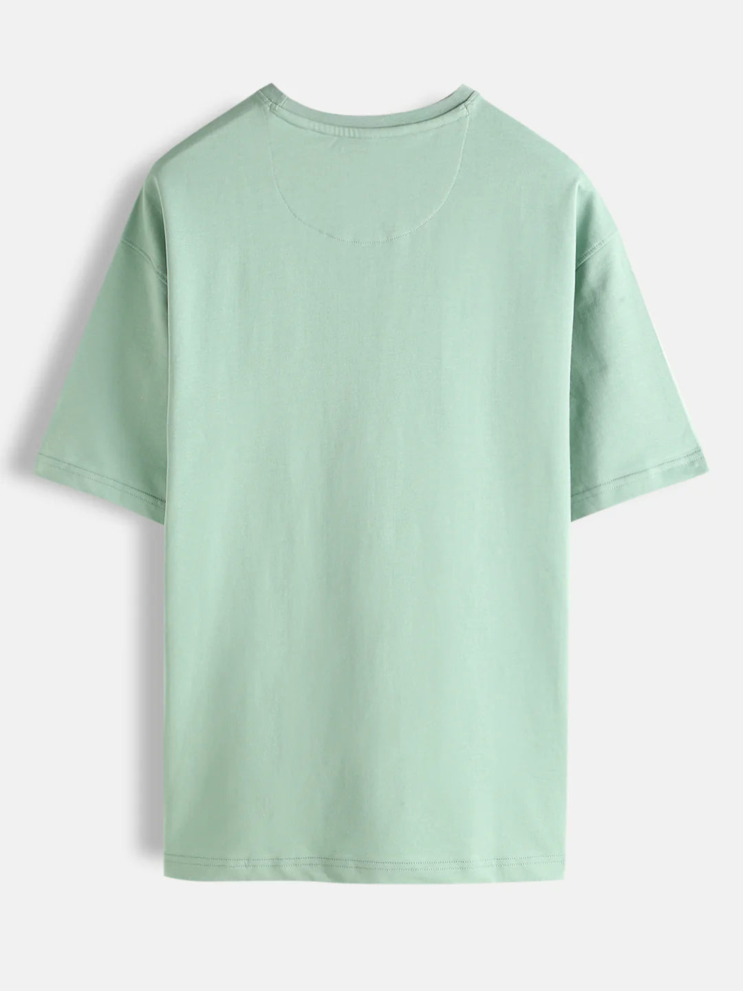Heavy GSM Watercolour Floral Printed T-Shirt | Green - Image 2