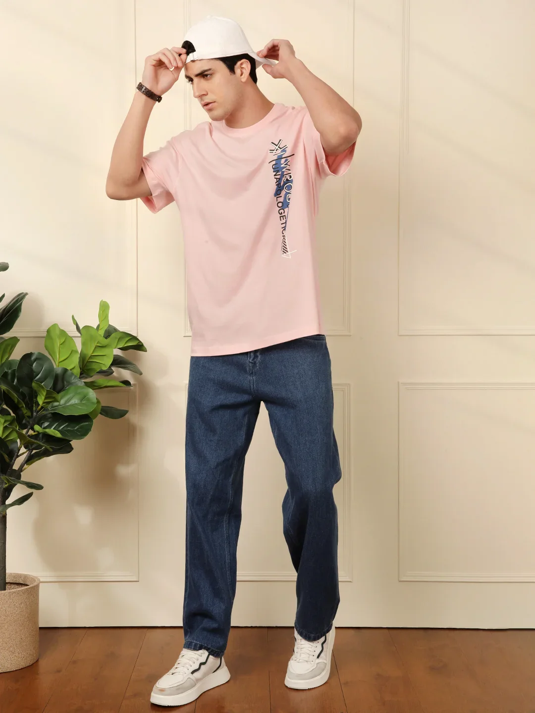 Influential Printed Oversized T-Shirt - Image 2