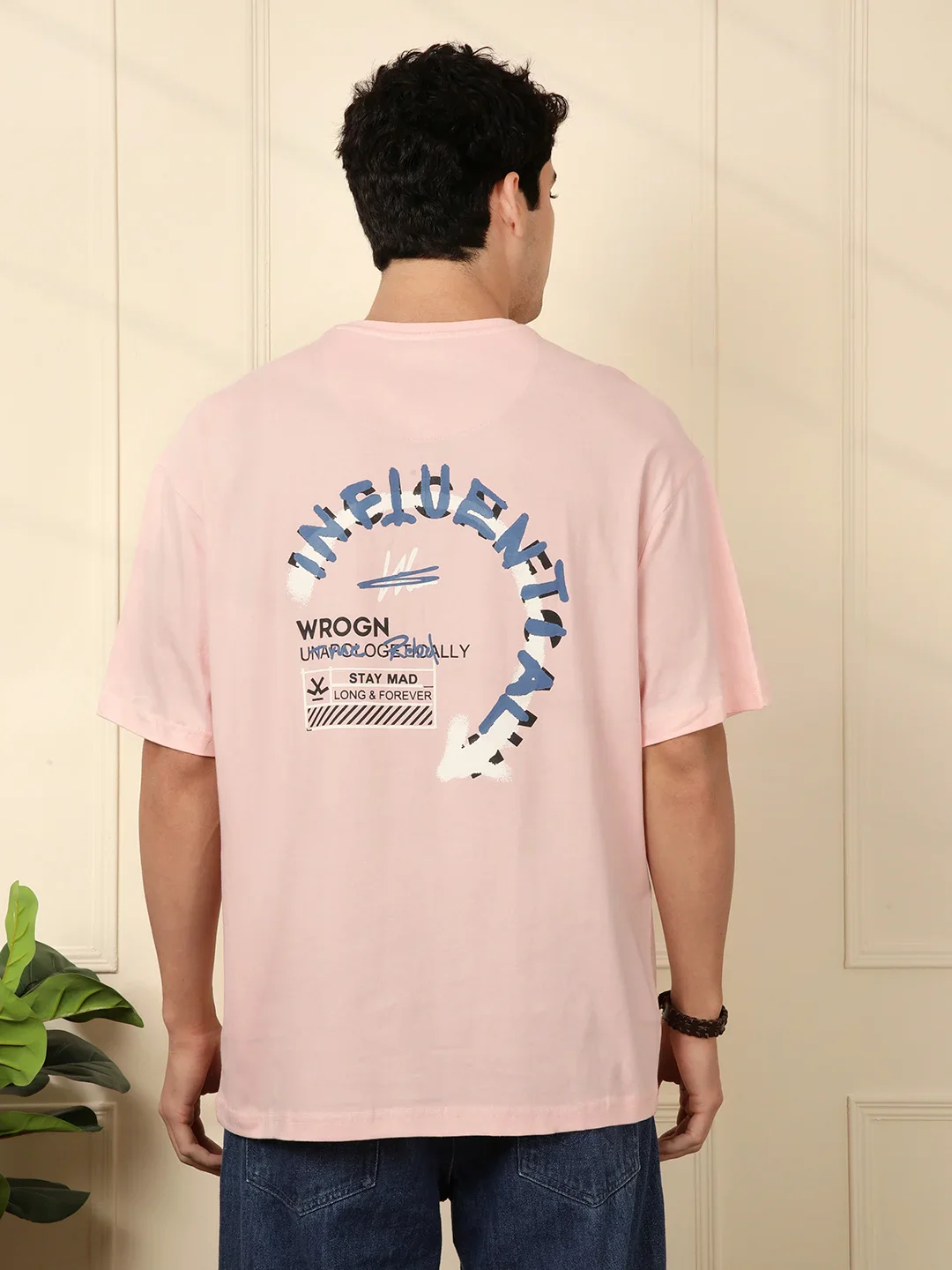 Influential Printed Oversized T-Shirt - Image 3