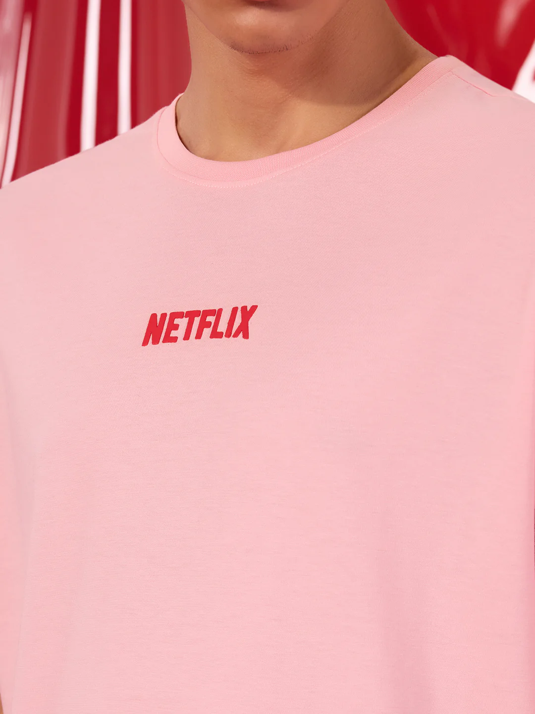 Just Chill Neflix Oversized T-Shirt - Image 6