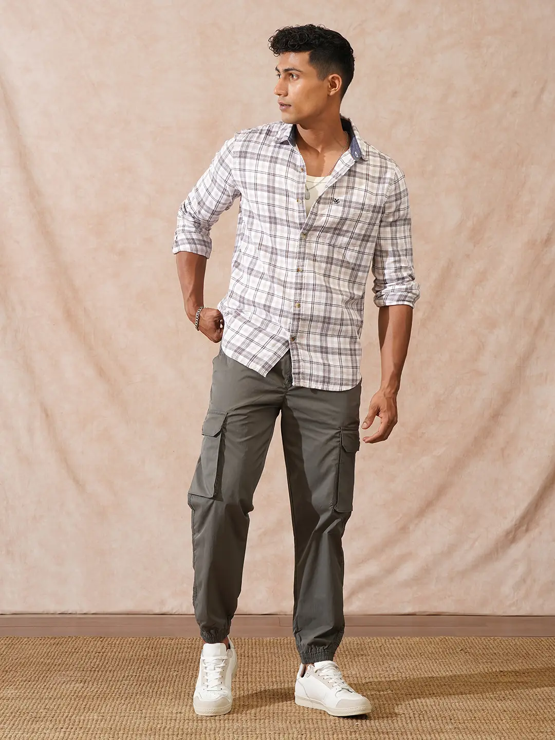 Korean Loose Fit Jogger | Grey - Image 2