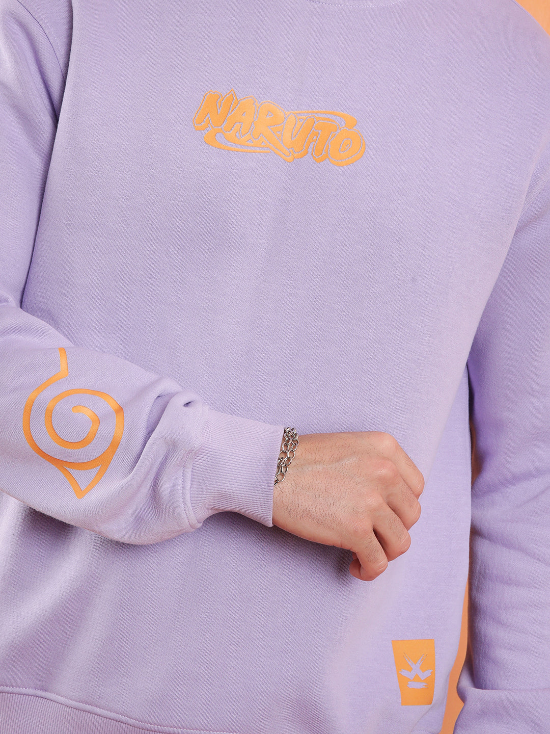 Leaf Village Naruto Purple Sweatshirt - Image 5