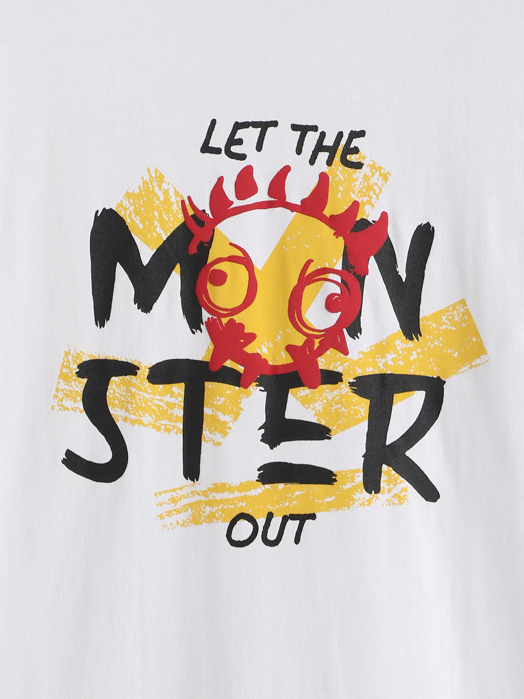 Let The Monster Out Printed T-Shirt - Image 4