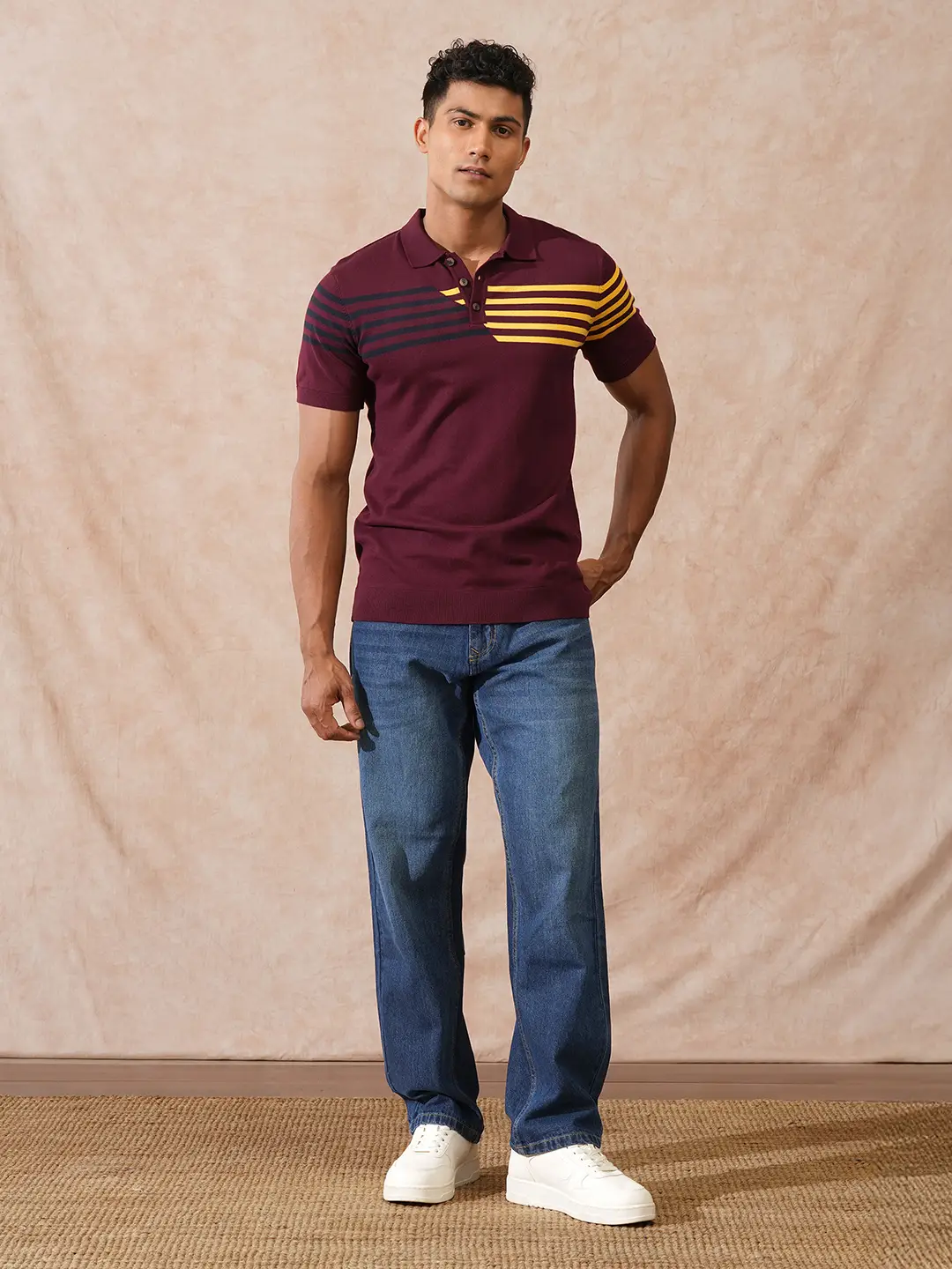 Light Fade Anti Fit Jeans | Blue - Image 2