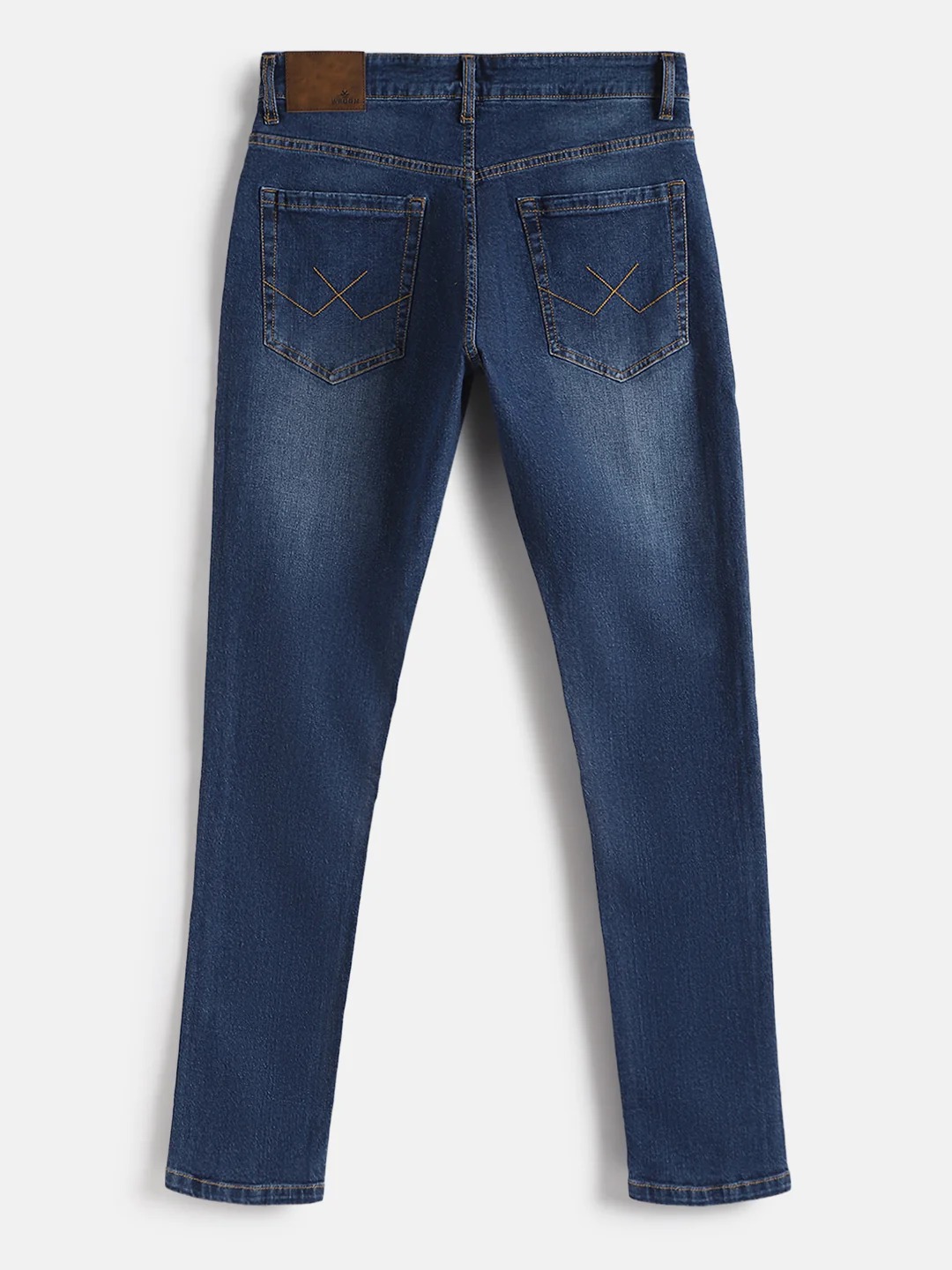 Light Fade Slim Fit Jeans | Dark Blue - Image 3