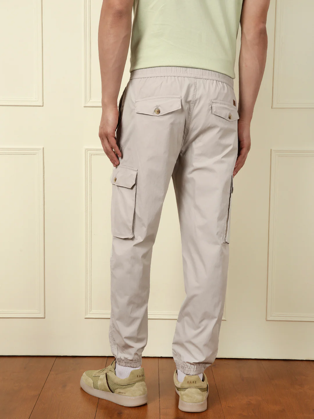 Loose Fit Cargo Jogger | Khaki - Image 2