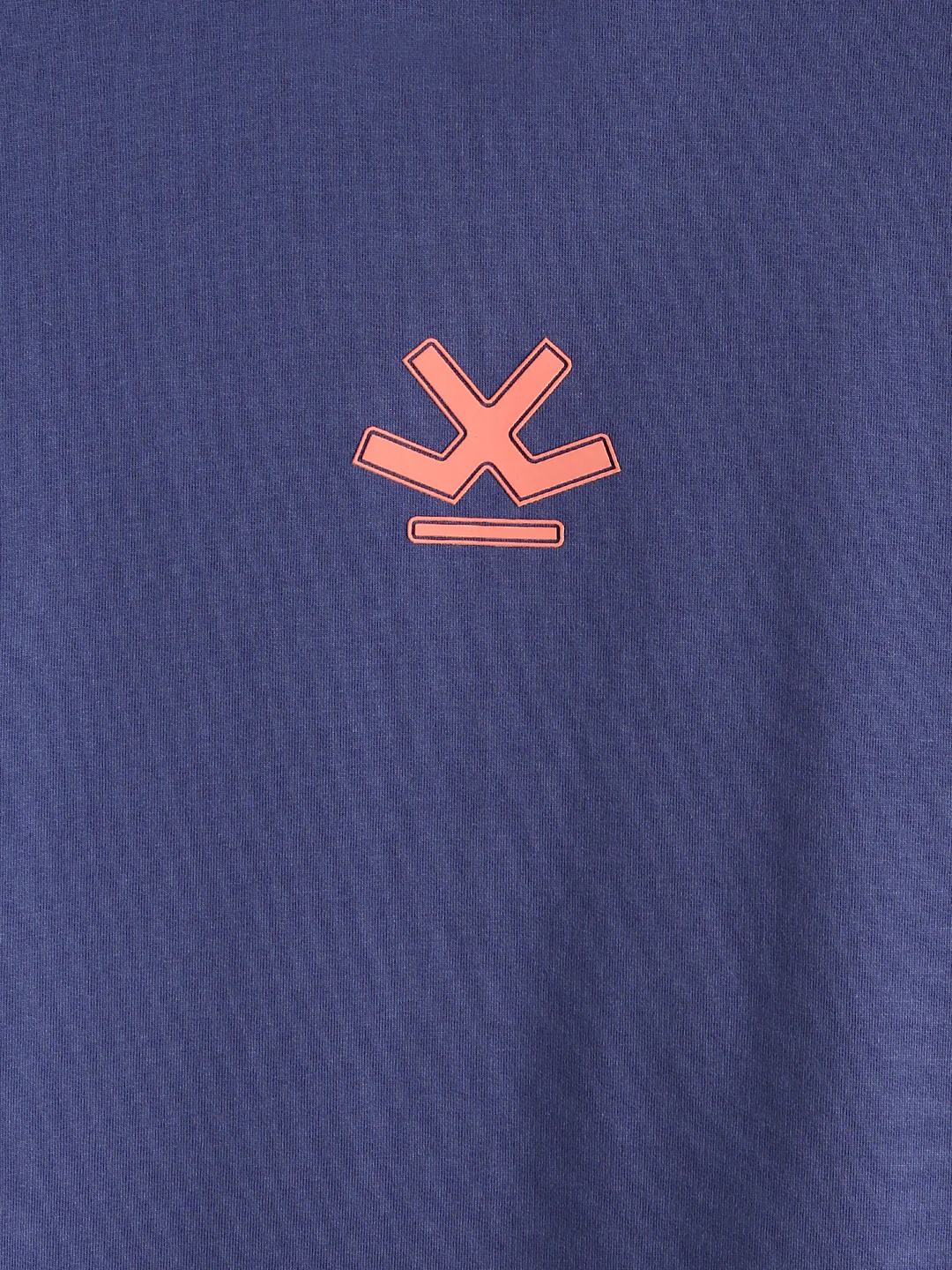 Logo Printed Oversized T-Shirt | Dark Blue - Image 4