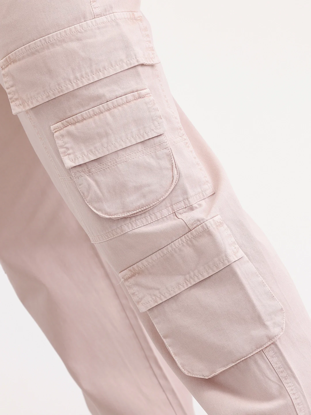 Loose Fit Cargo Trouser | Khaki - Image 5