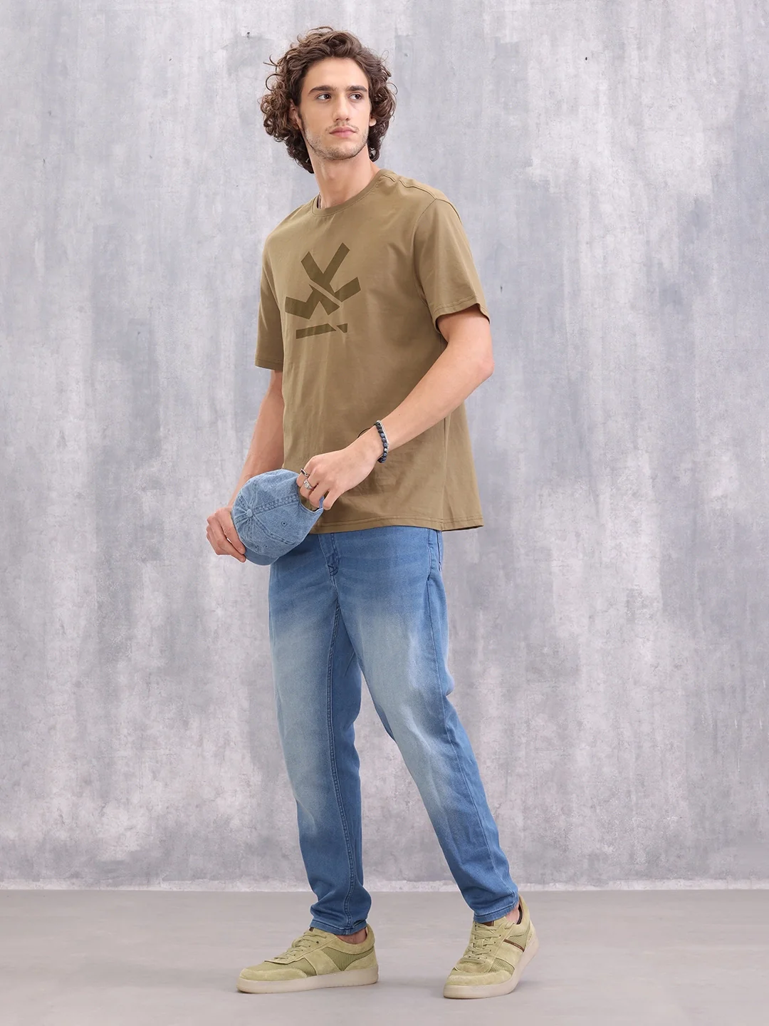 Low Fade Skinny Crop Jeans | Blue - Image 2