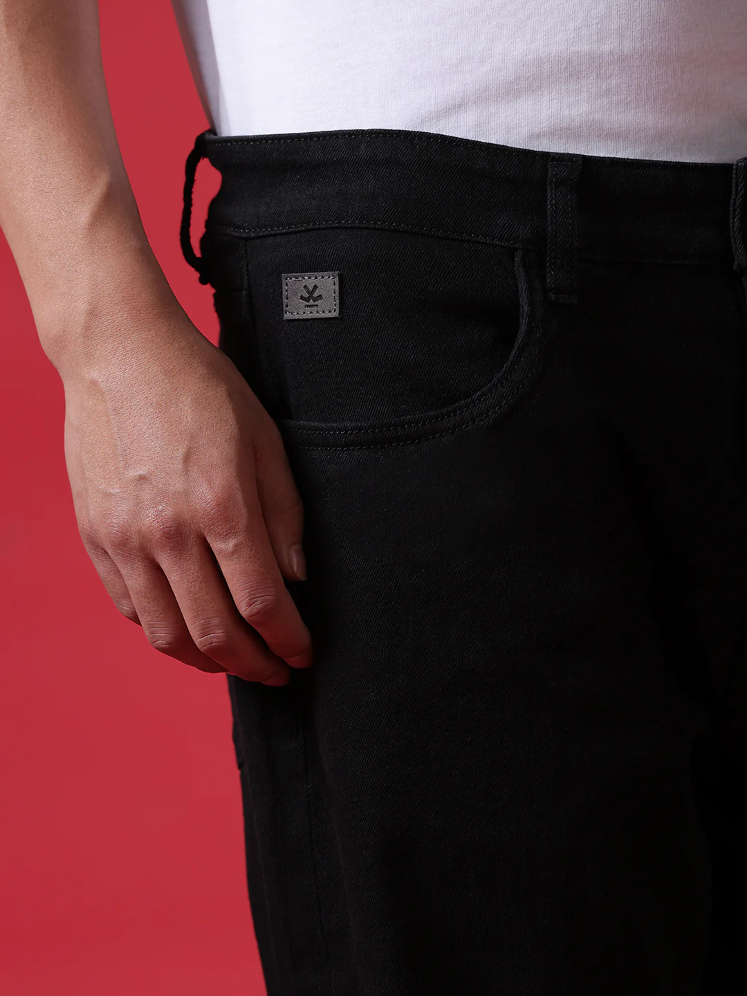 Medstone Black Anti-Fit Jeans - Image 5