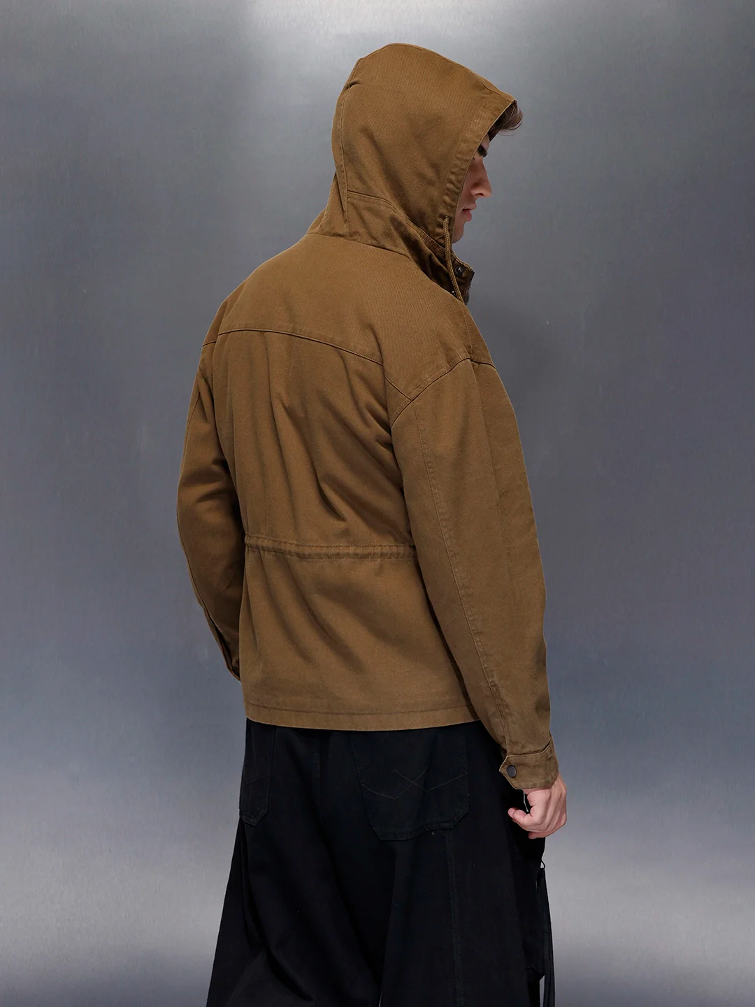 Men’s Olive Utility Field Jacket | Olive - Image 3