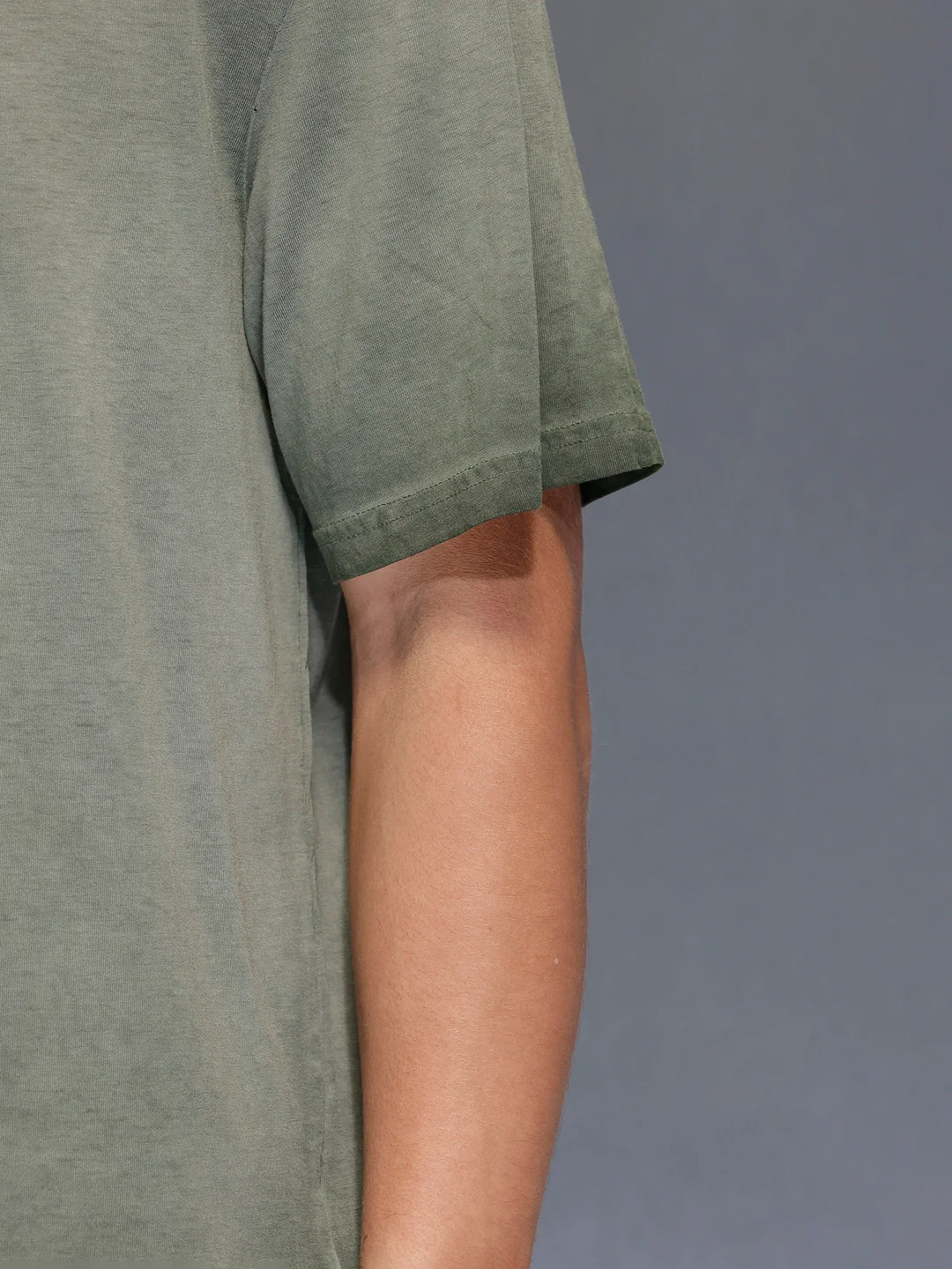Men’s washed oversized tshirt | Charcoal - Image 5