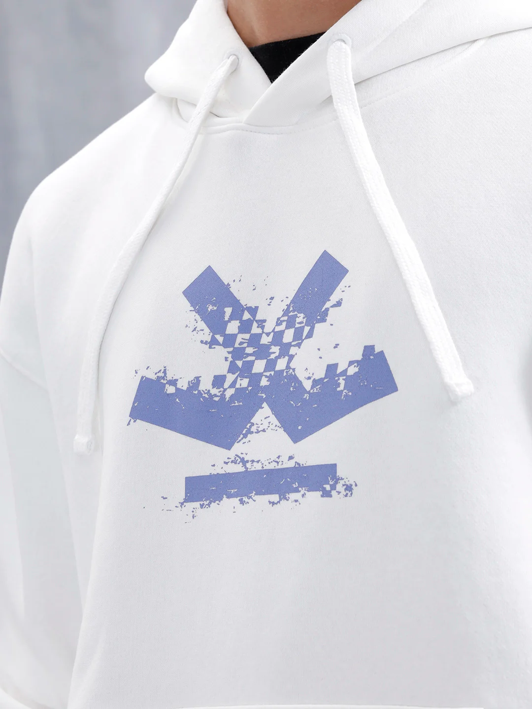 Men's Casual Branded Oversized Fit Sweatshirt | White - Image 13