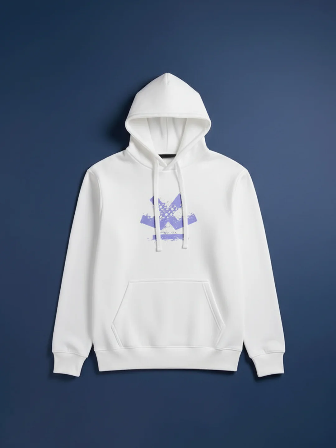 Men's Casual Branded Oversized Fit Sweatshirt | White - Image 4