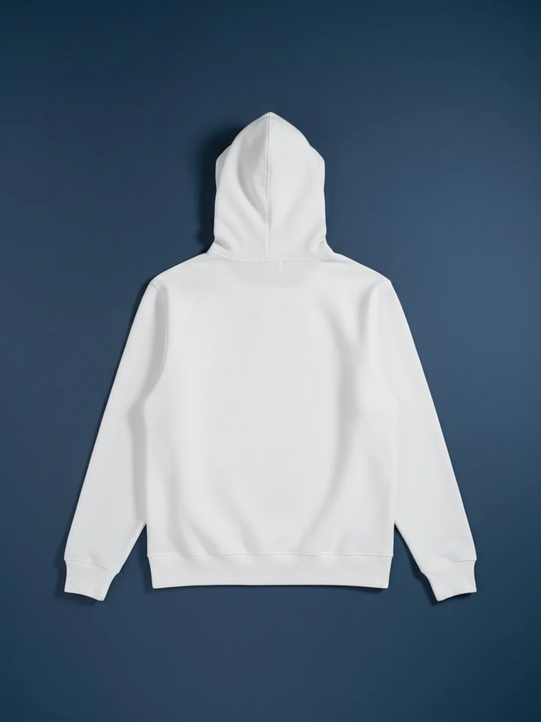 Men's Casual Branded Oversized Fit Sweatshirt | White - Image 5