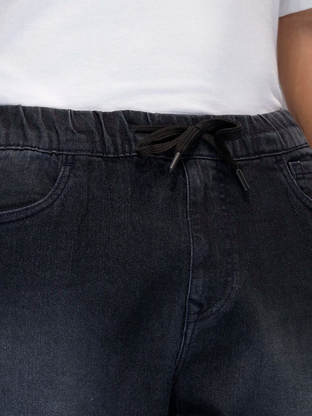 Men's Casual Denim Jogger  | Blue - Image 5