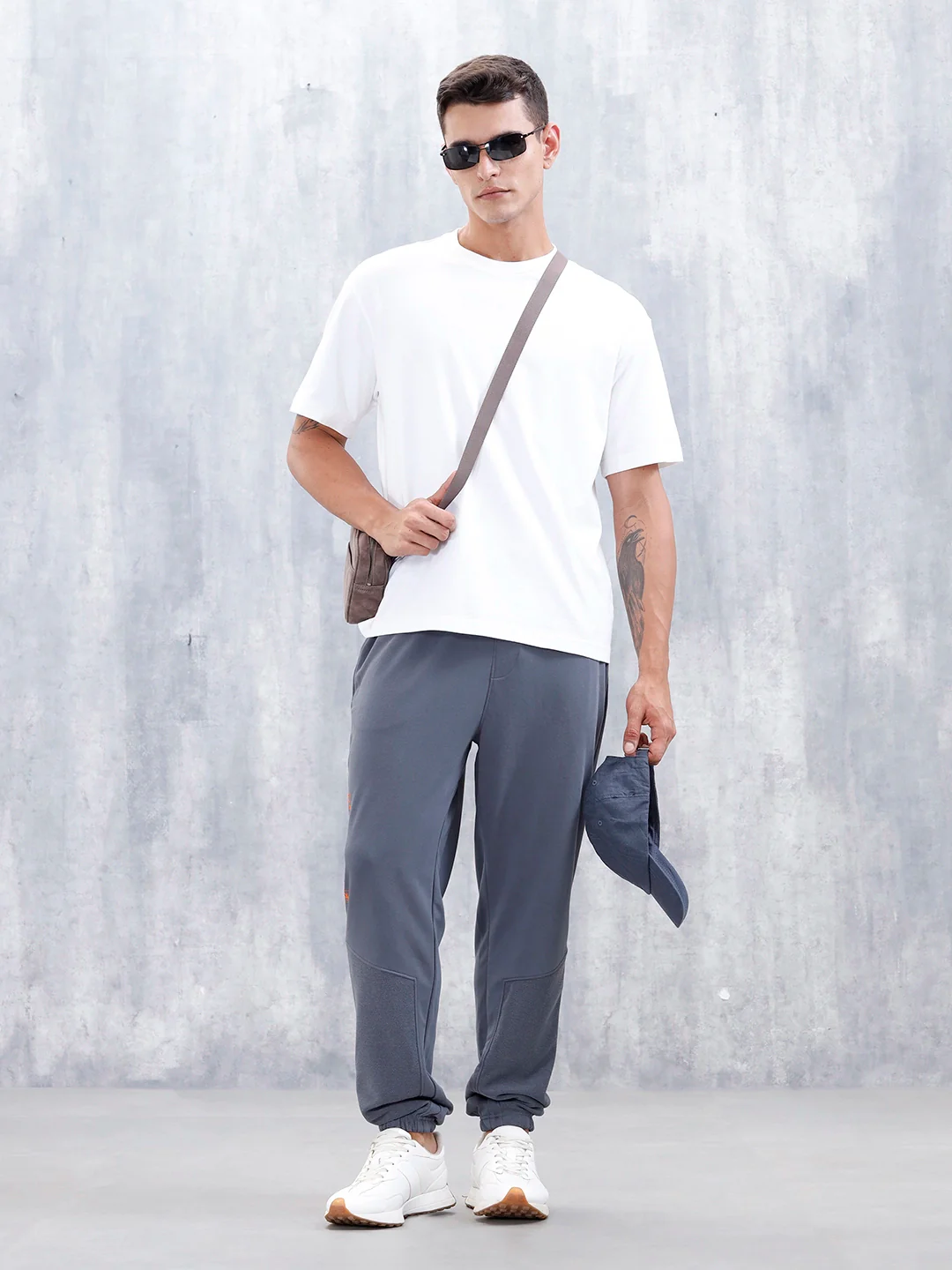 Men's Casual Relaxed Fit Knit Jogger | Dark Grey - Image 2