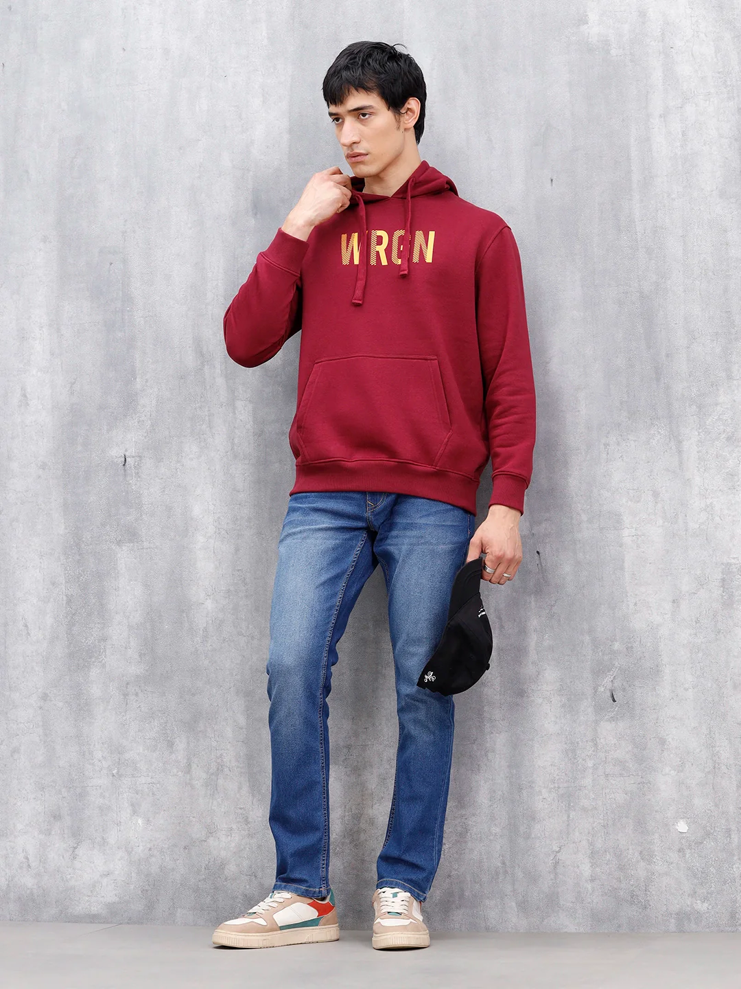 Men's Casual Slim Fit Jeans | Med Stone - Image 2