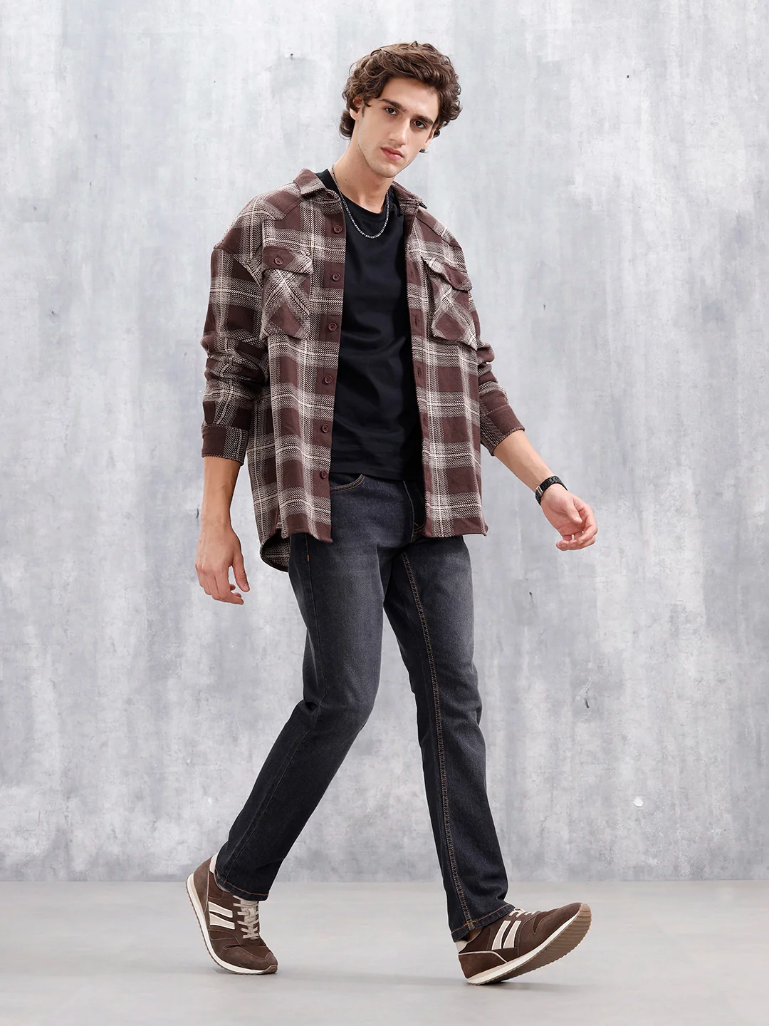 Men's Casual Straight Fit Jeans | Black - Image 2
