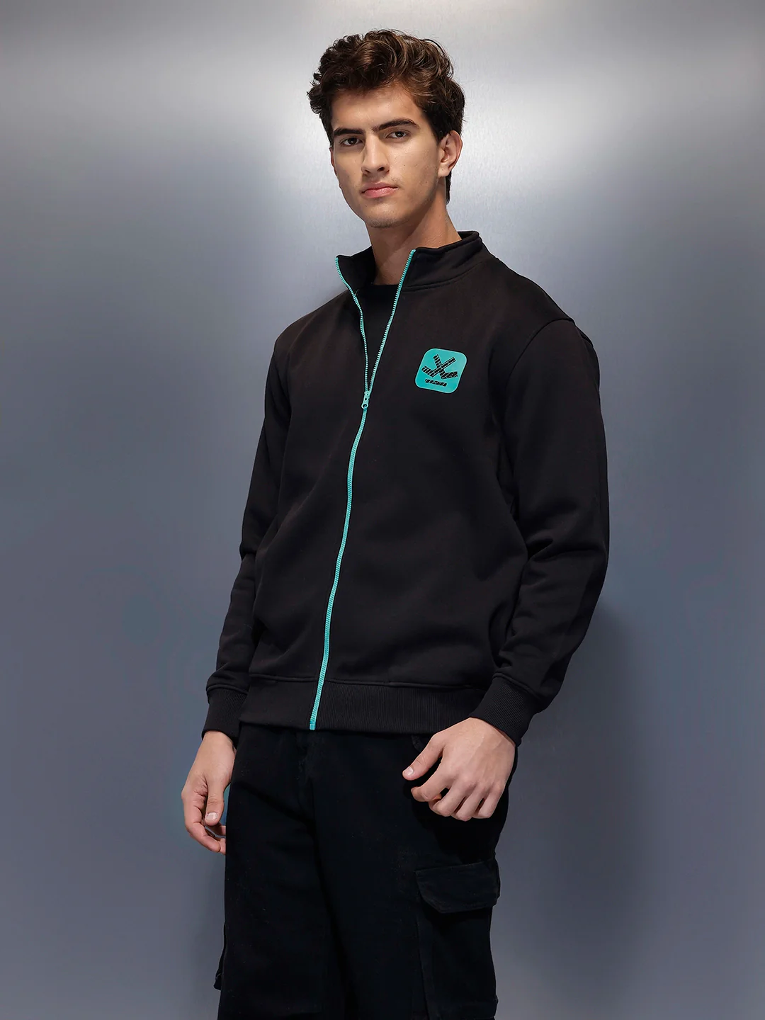Men's Comfort Fit Sweatshirt   |  Black - Image 4
