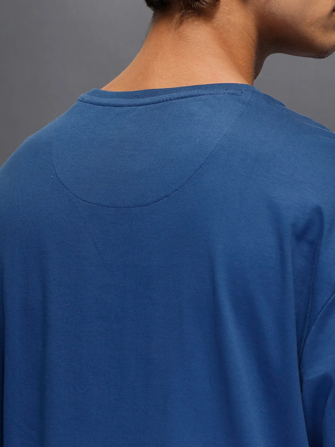 Men's Oversized 'The Office' Inspired Print  |  Navy Blue - Image 5