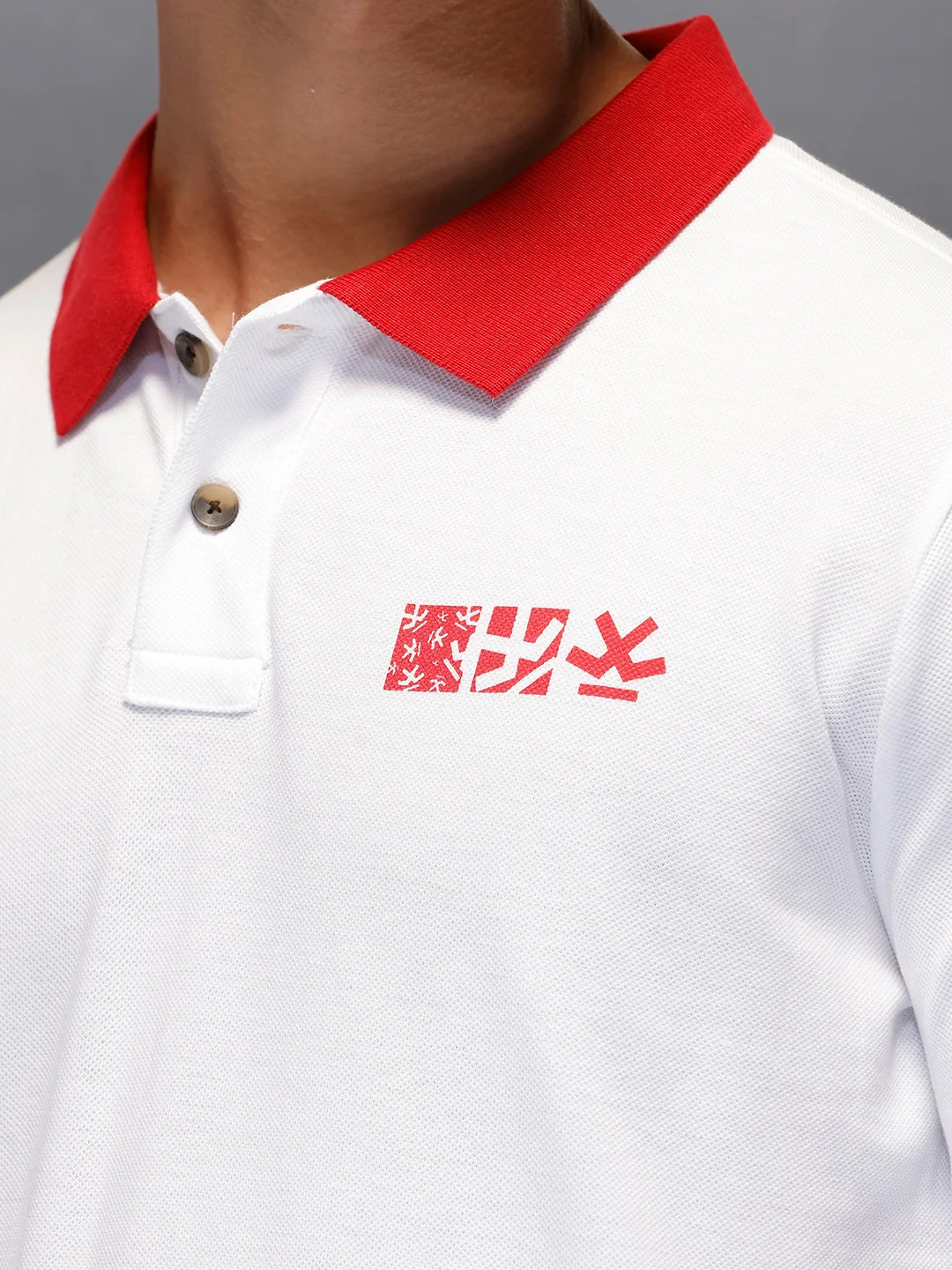 Men's Regular Fit polo tshirt |  White - Image 5