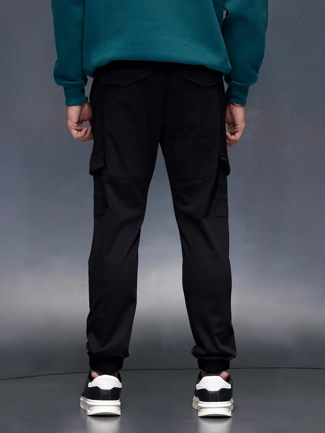 Men's utility joggers | Black - Image 3