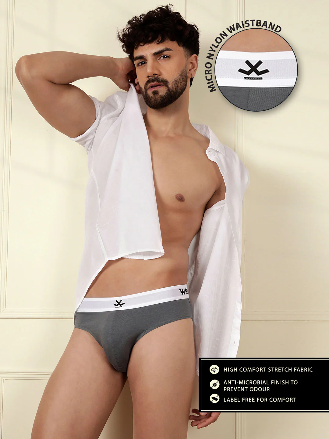 Mid Rise Comfort Stretch 2-Pack Brief - Image 4