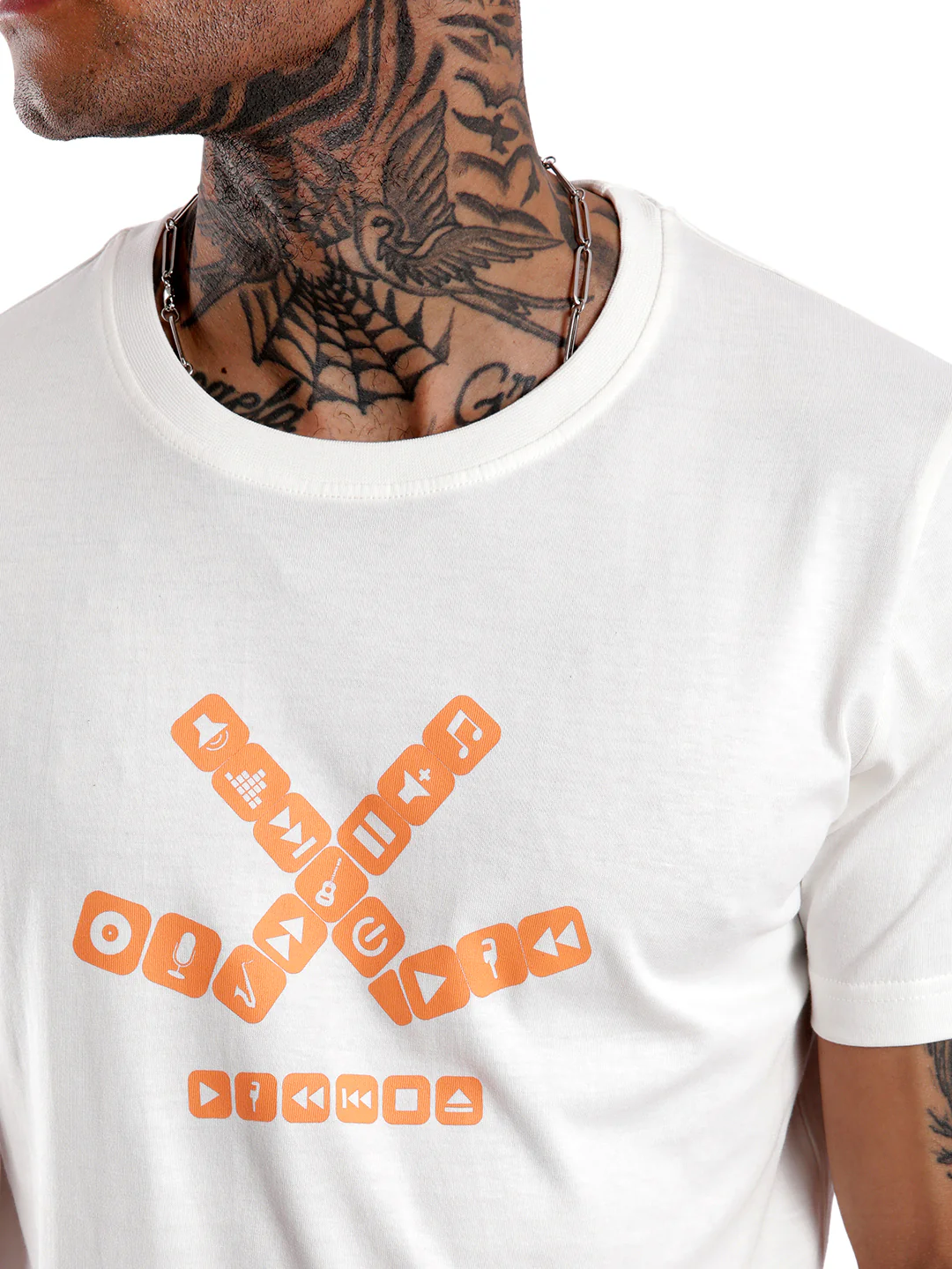 Musical Waves Printed T-Shirt - Image 5
