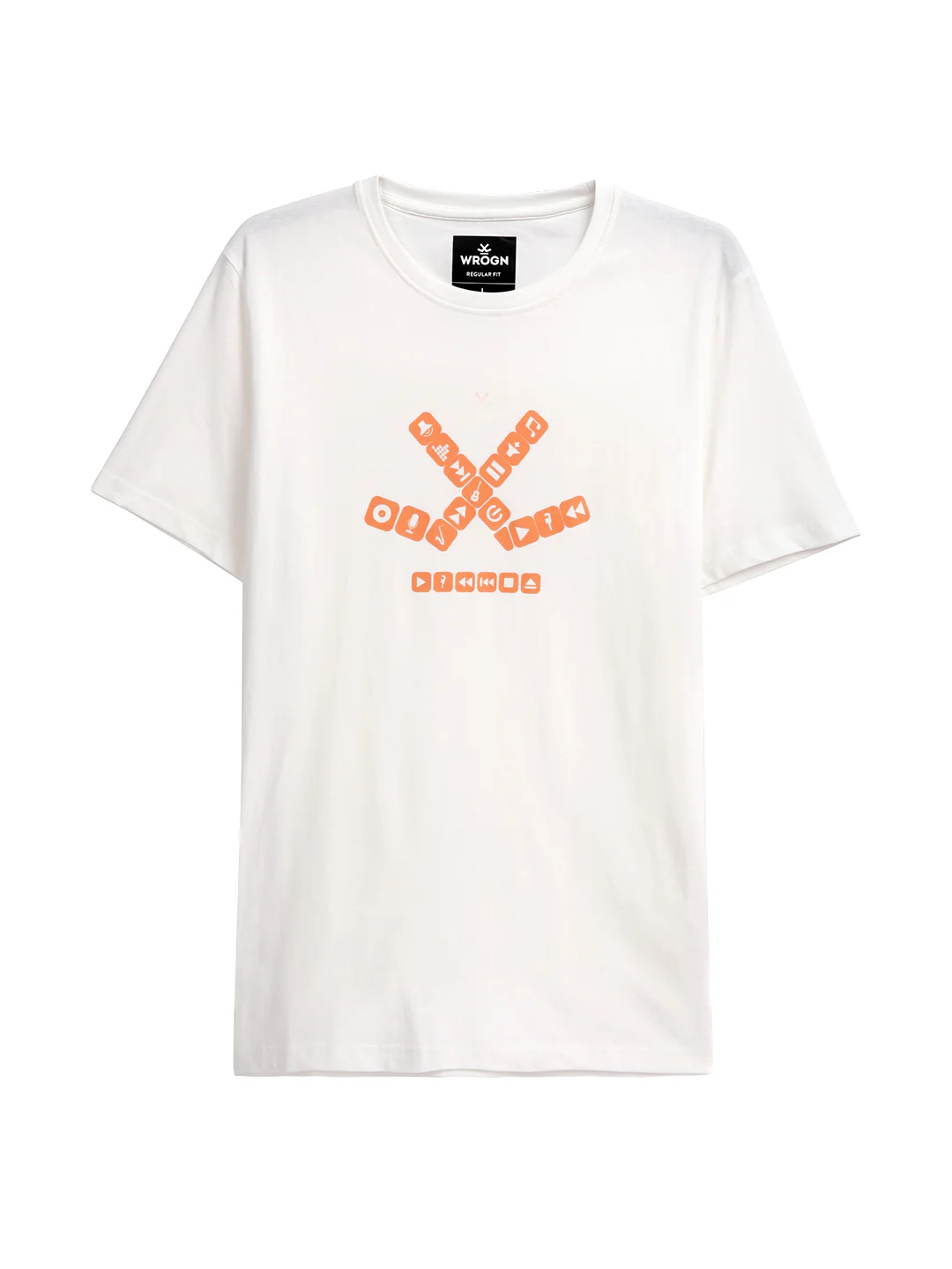 Musical Waves Printed T-Shirt - Image 6