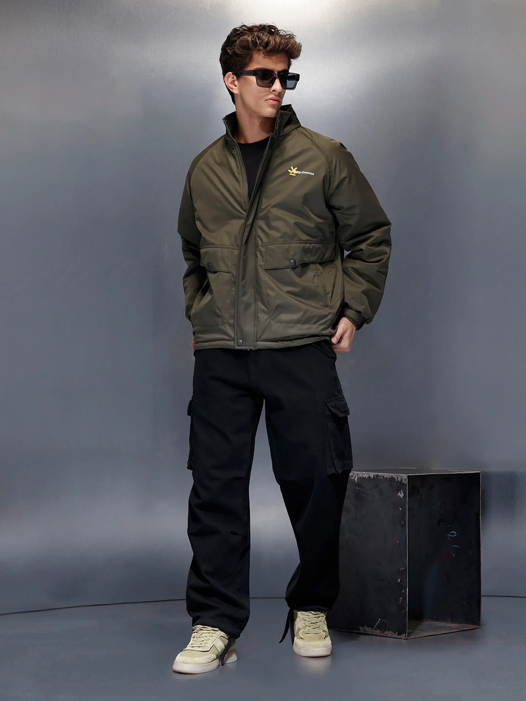 Olive Expedition oversize Jacket | Olive - Image 2