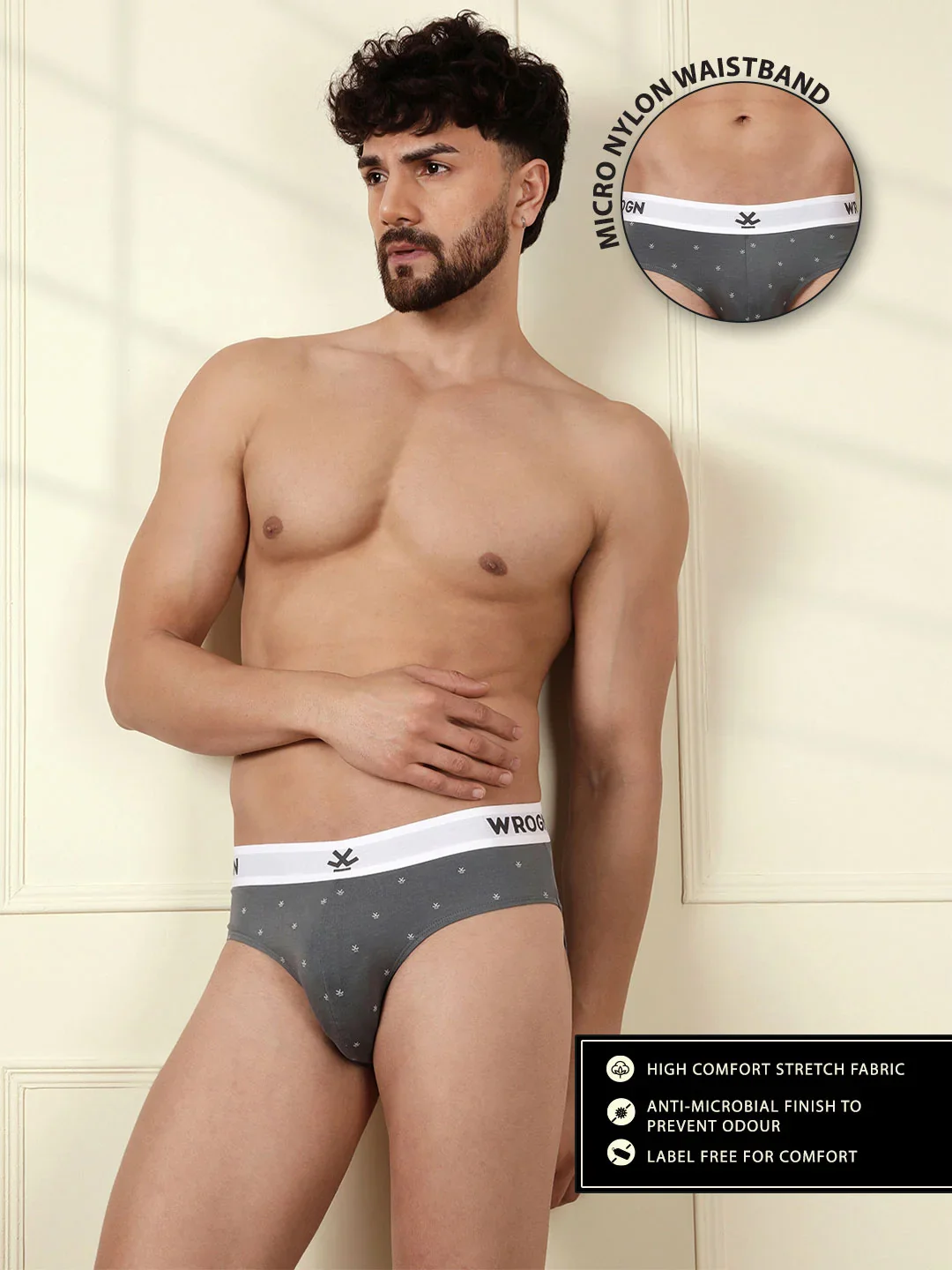 Soft Cotton Solid & Print 2-Pack Briefs - Image 4