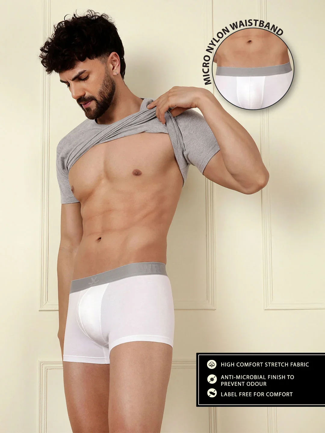 Soft Cotton Solid 2-Pack Trunks - Image 4