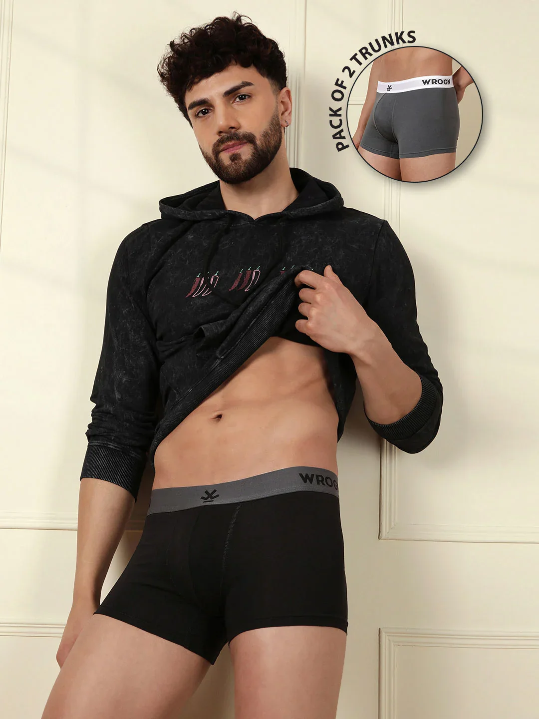 Pack of 2 Solid Cotton Trunks - Image 3
