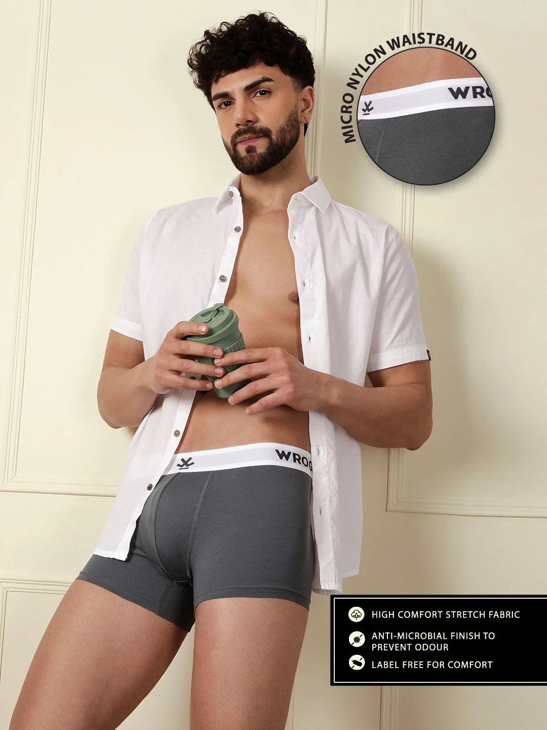 Pack of 2 Solid Cotton Trunks - Image 4