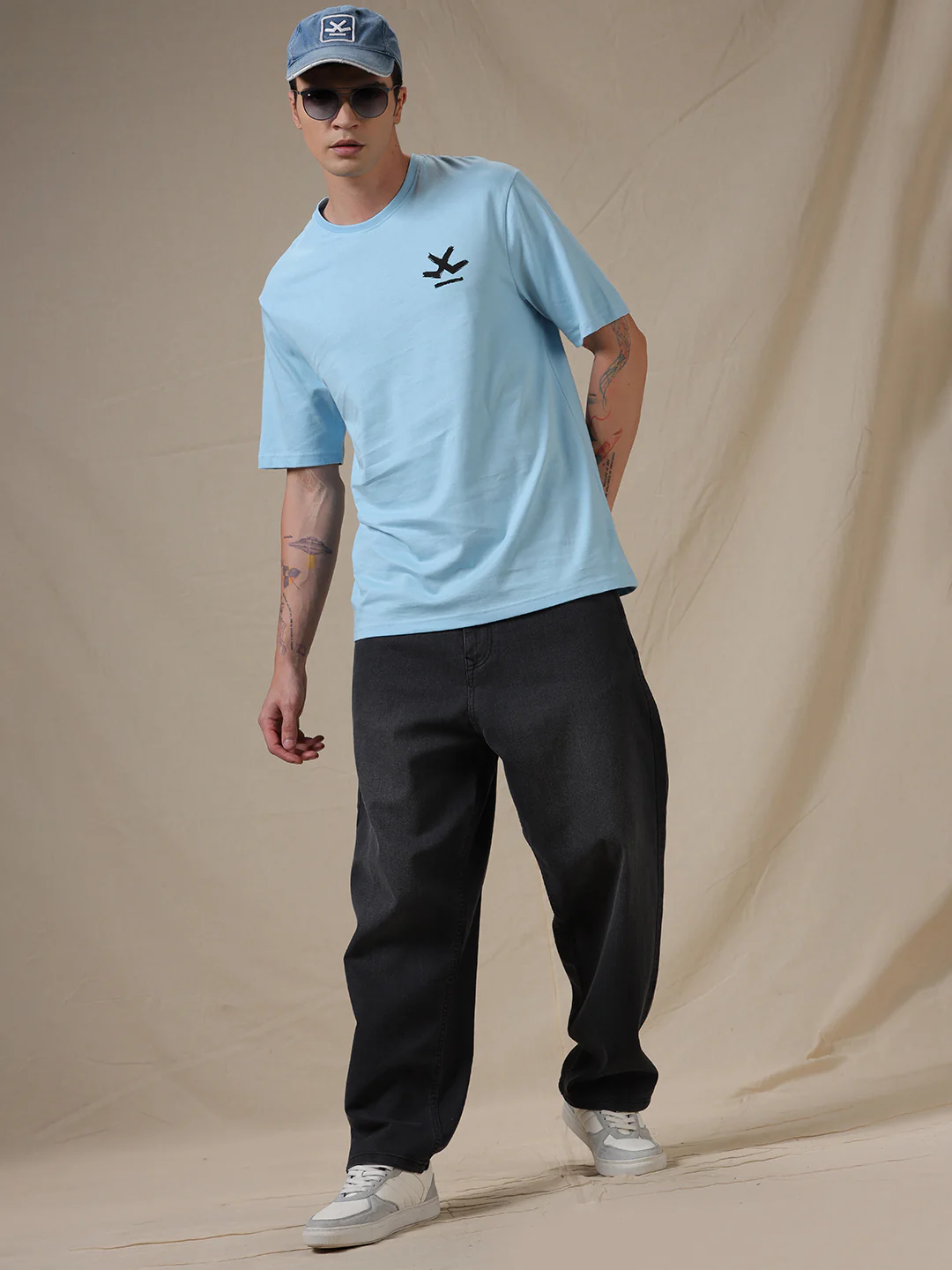 Pointless Cold Blue T-Shirt - Image 2