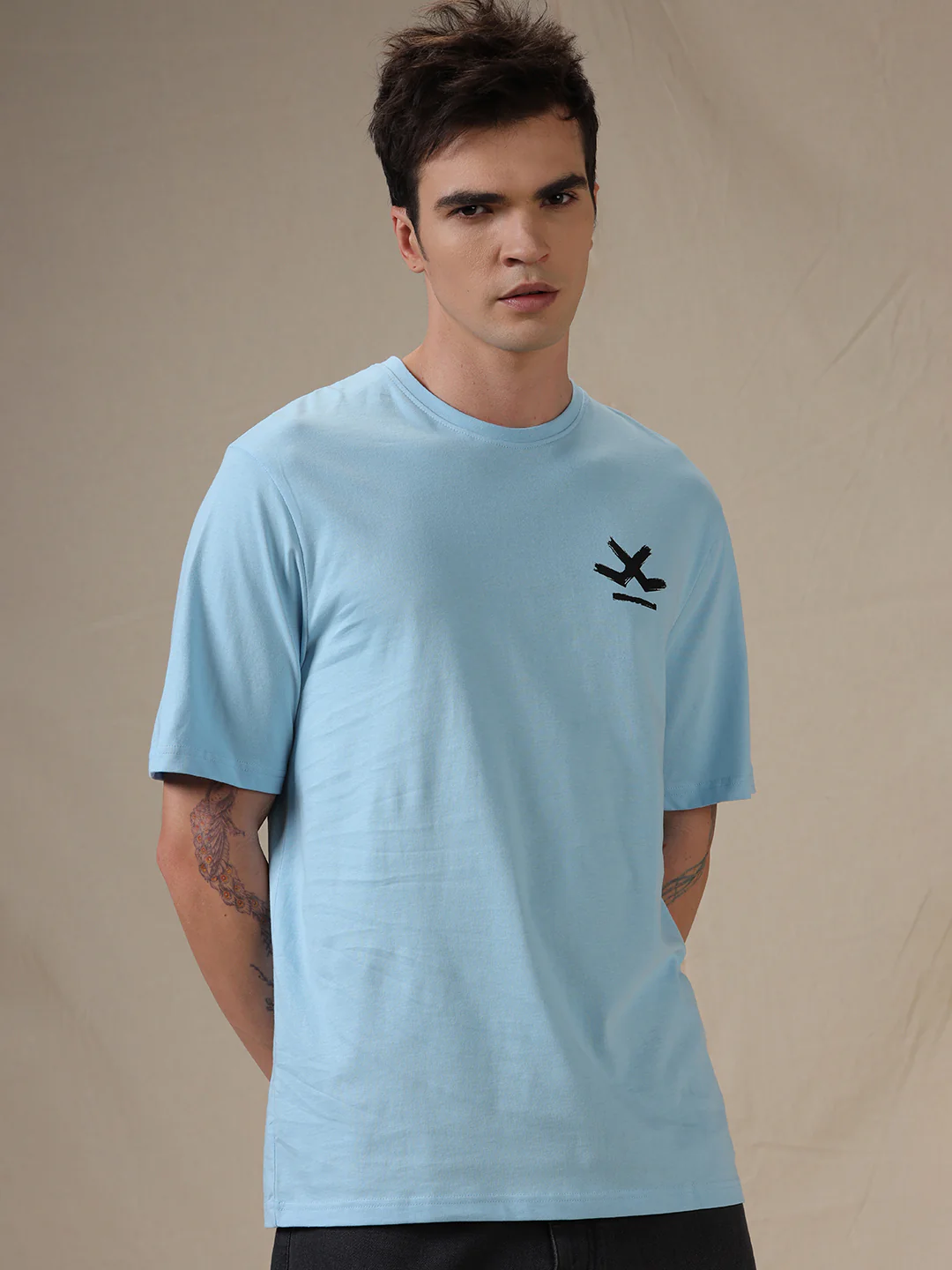 Pointless Cold Blue T-Shirt - Image 4