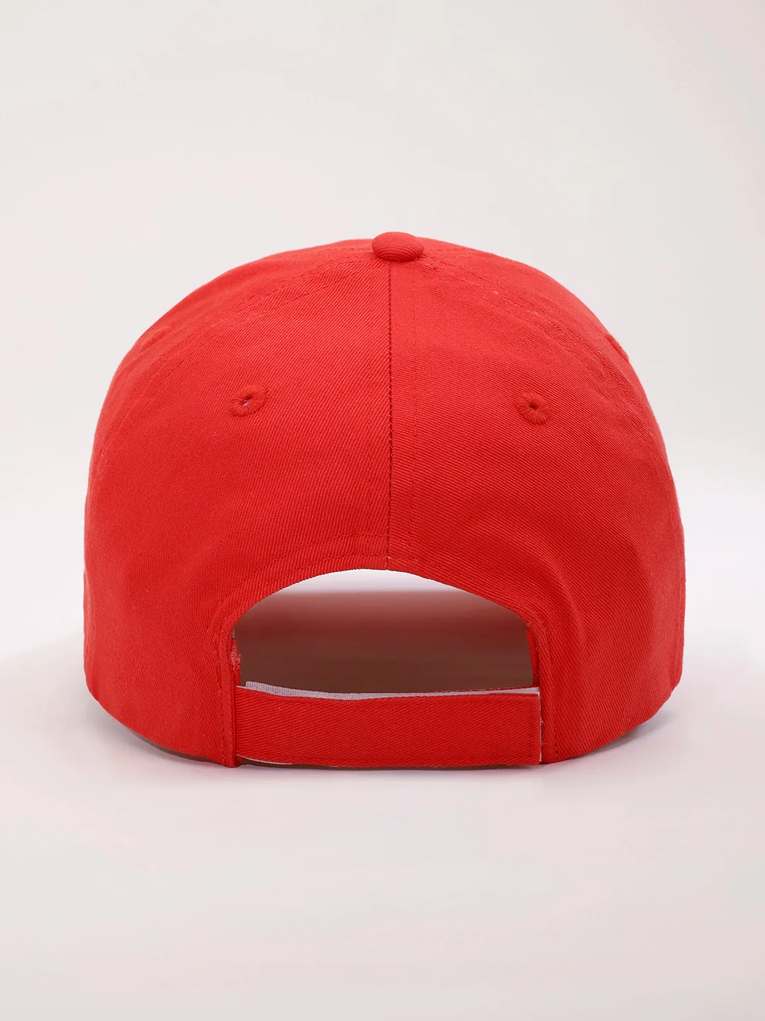 Printed "Disrupt" Graphic Cap | Red - Image 4