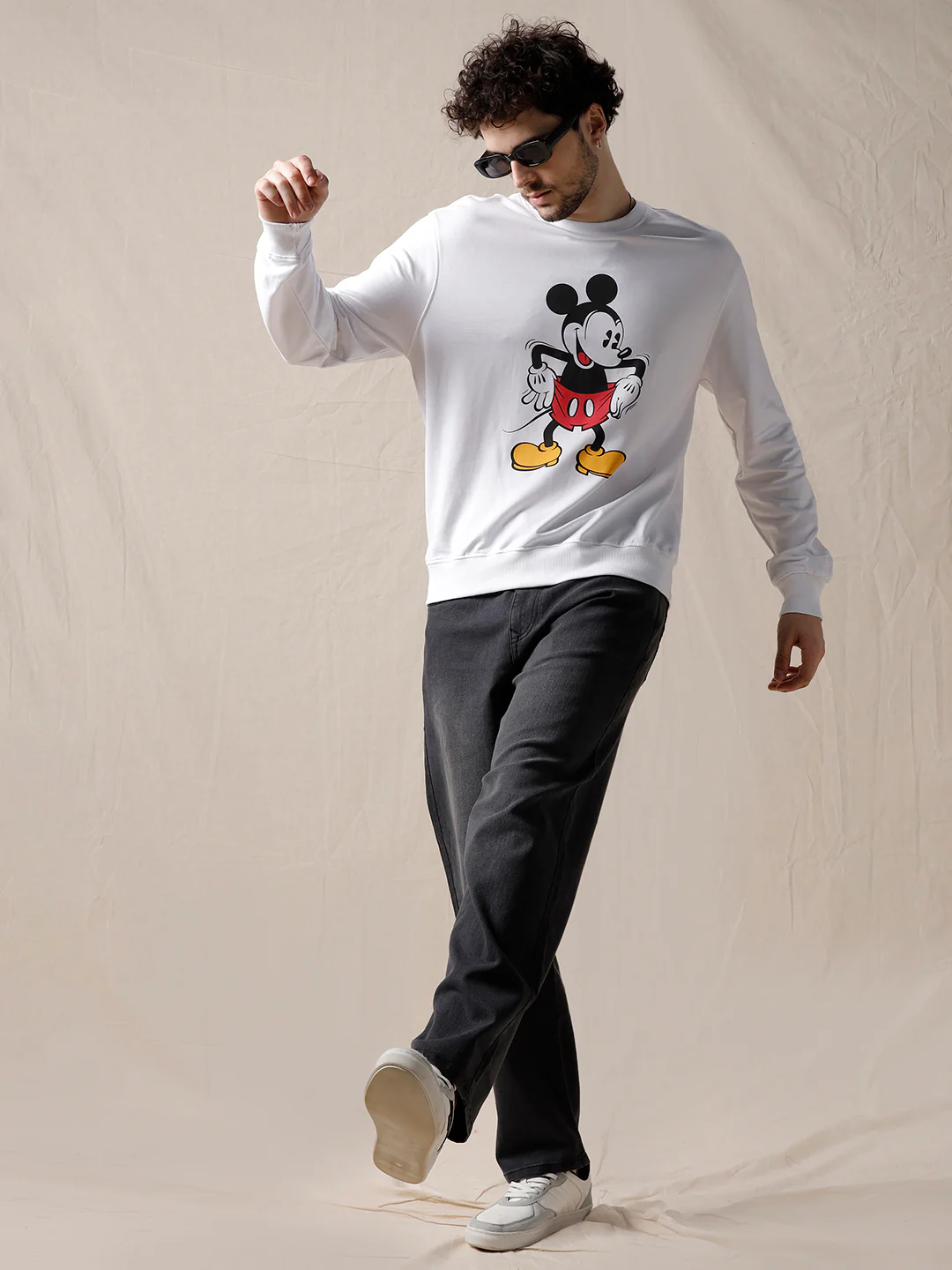 Printed Mickey Mouse Sweatshirt - Image 2