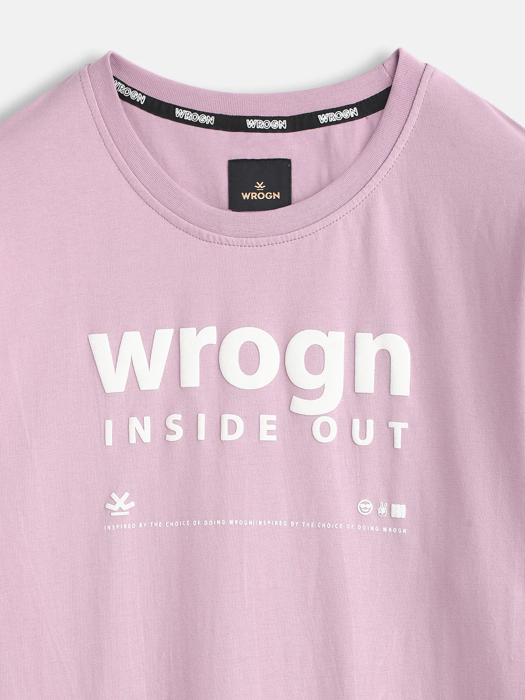 Printed Regular Fit T-Shirt | Pink - Image 3
