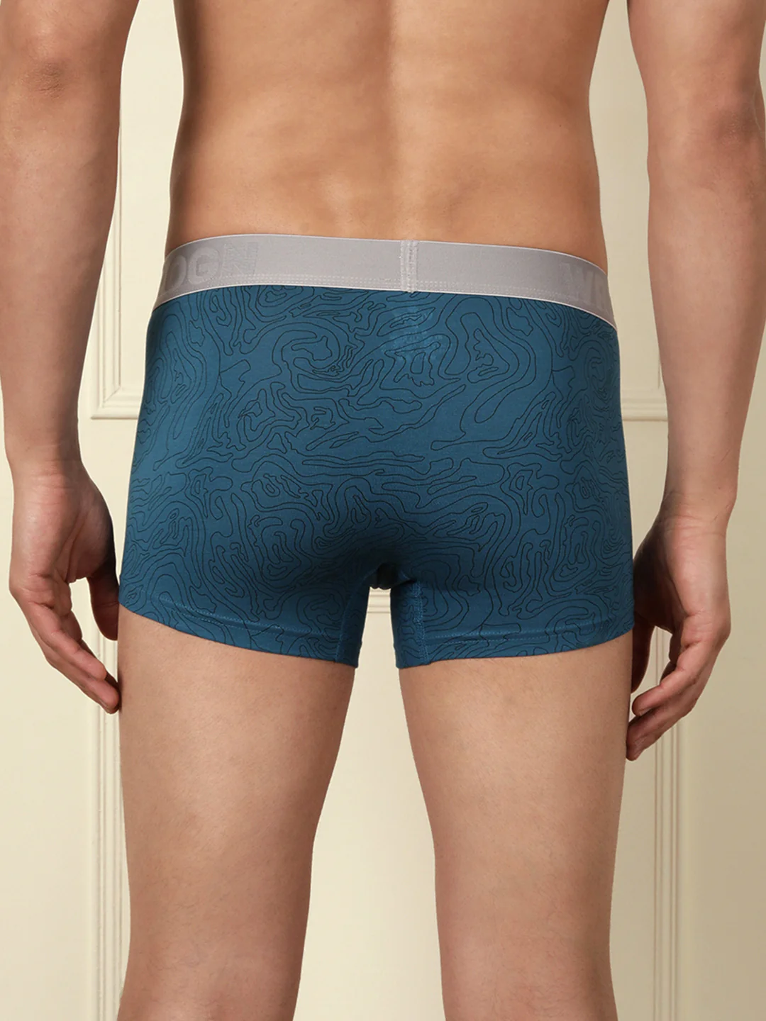 Printed Teal 1-Pack Trunk - Image 4