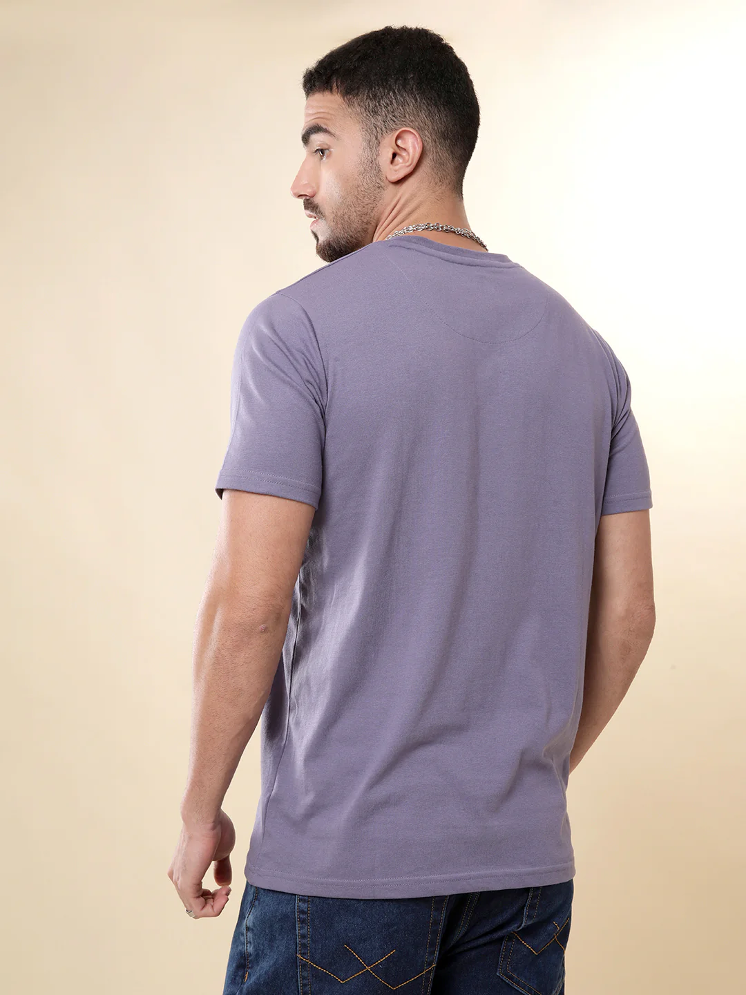 Purple Daze Crew Neck T-Shirt - Image 2