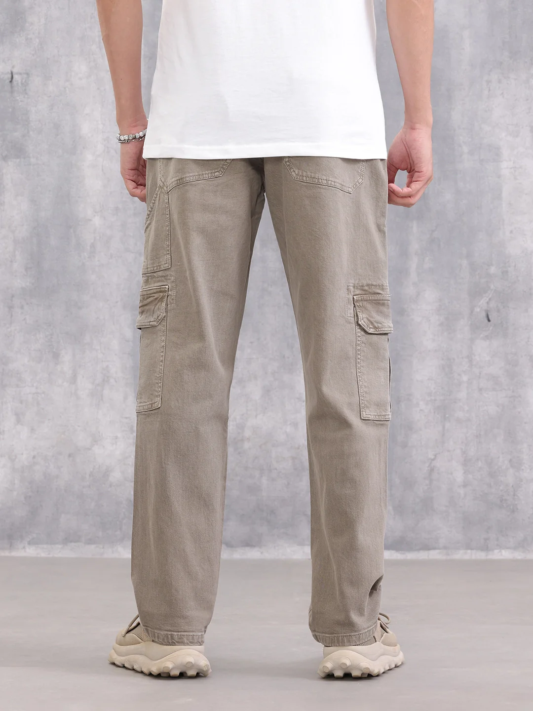 Relaxed Fit Cargo | Grey - Image 3