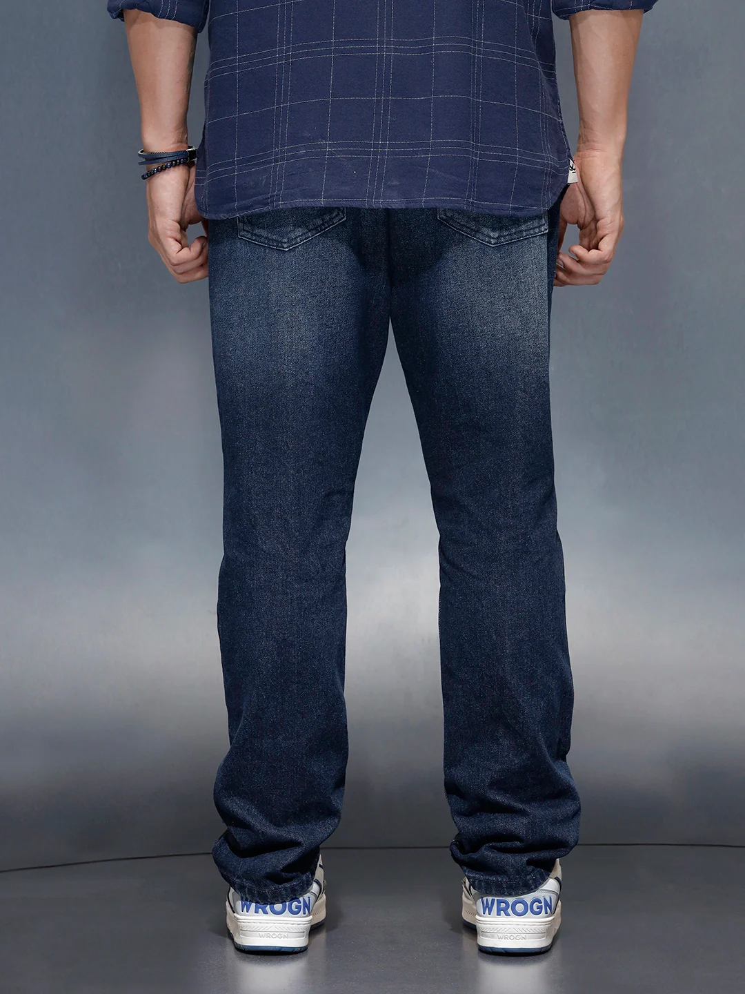 Relaxed Fit Casual Jeans | Blue - Image 3