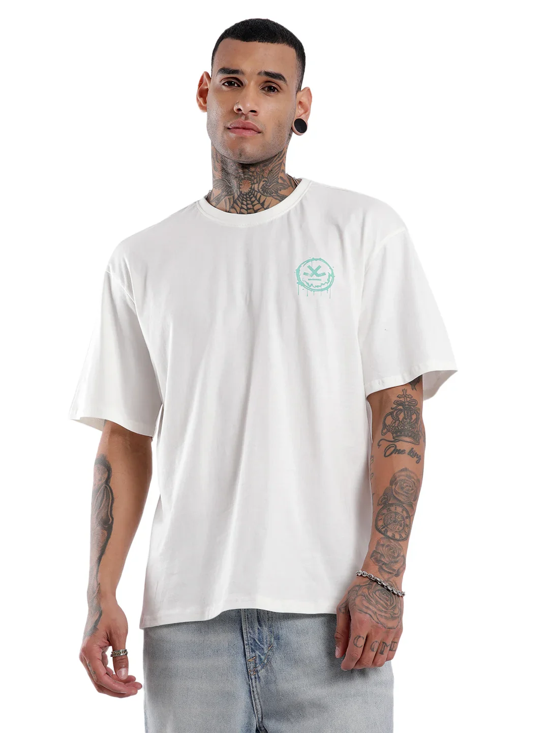 Sh-room For Thoughts White T-Shirt - Image 3