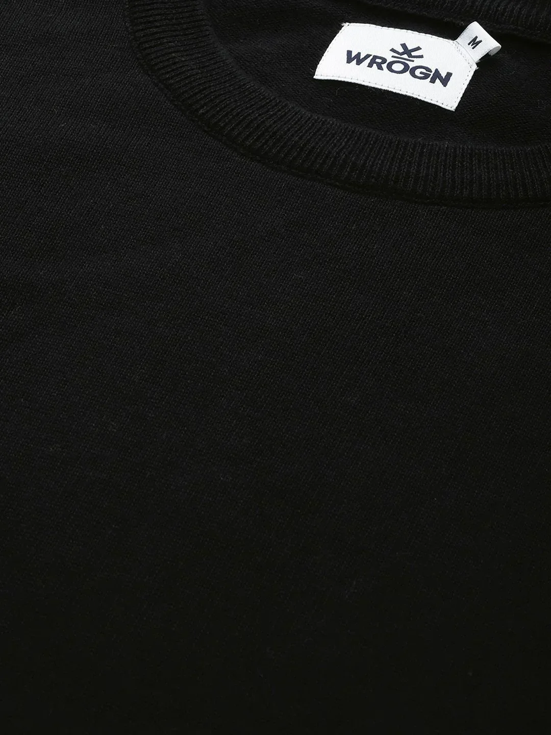 Simple Black Crewneck Shirt - Image 5