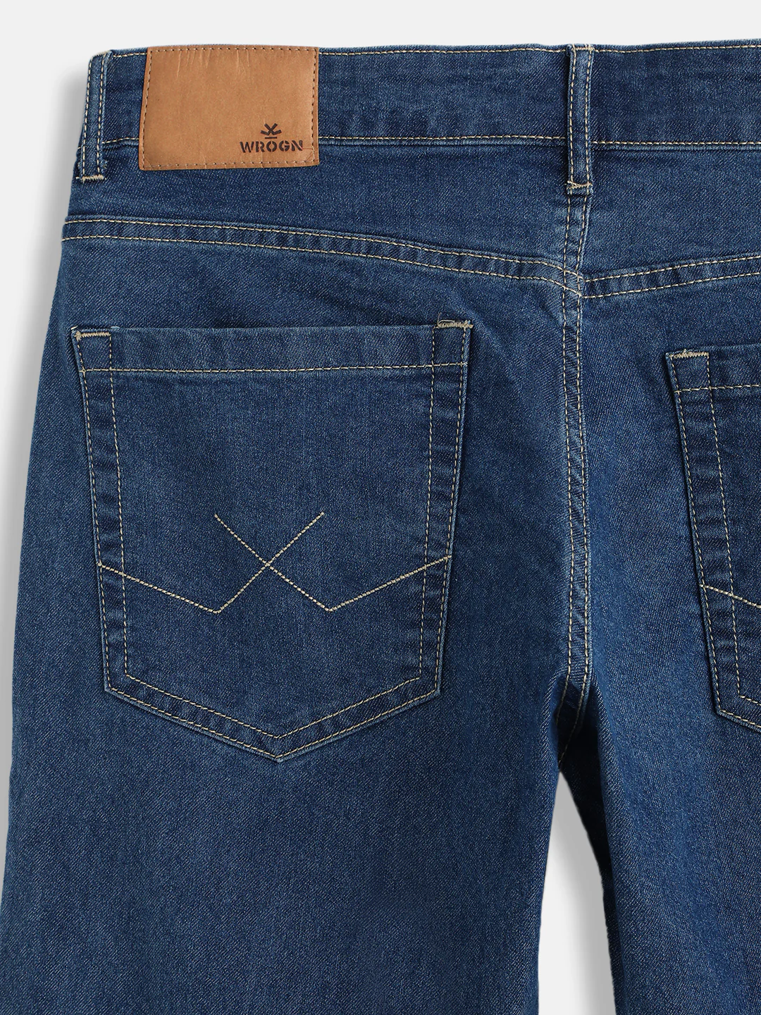 Sleek Slim Fit Light Blue Jeans - Image 4