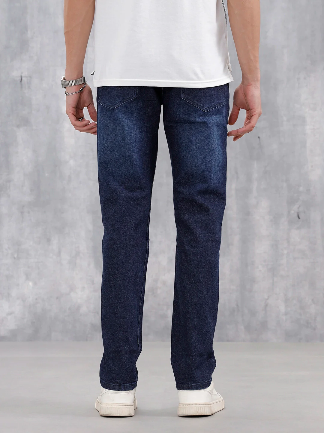 Slim Fit Casual Jeans For Men | Blue - Image 3