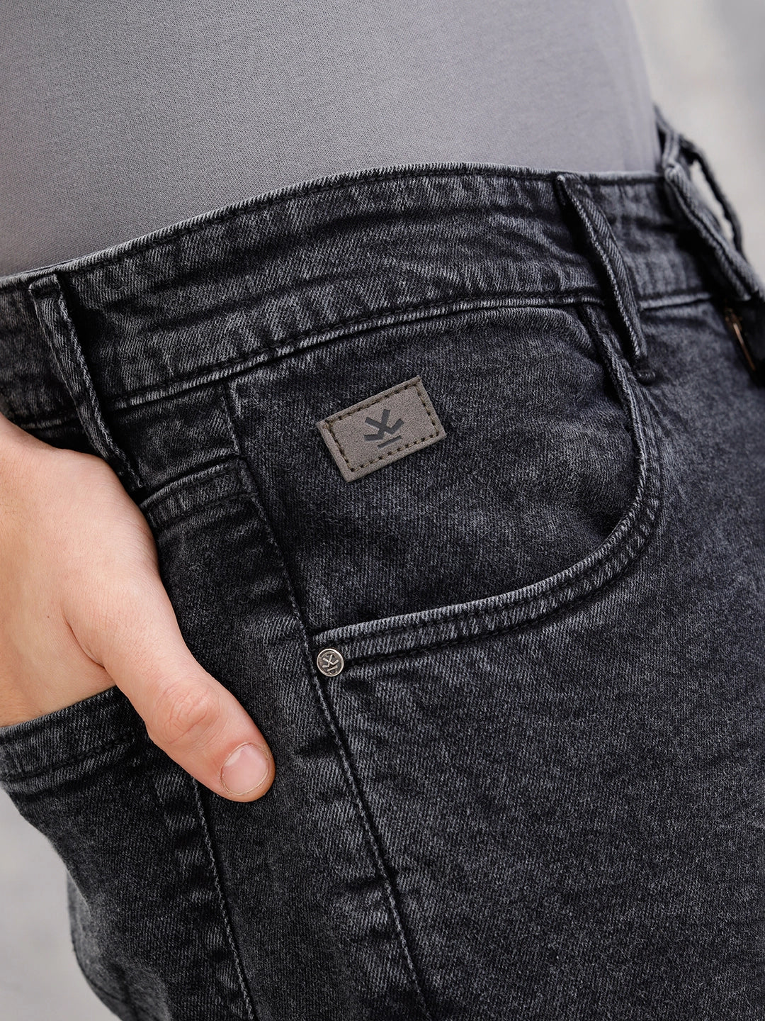 Slim Fit Jeans | Black - Image 5