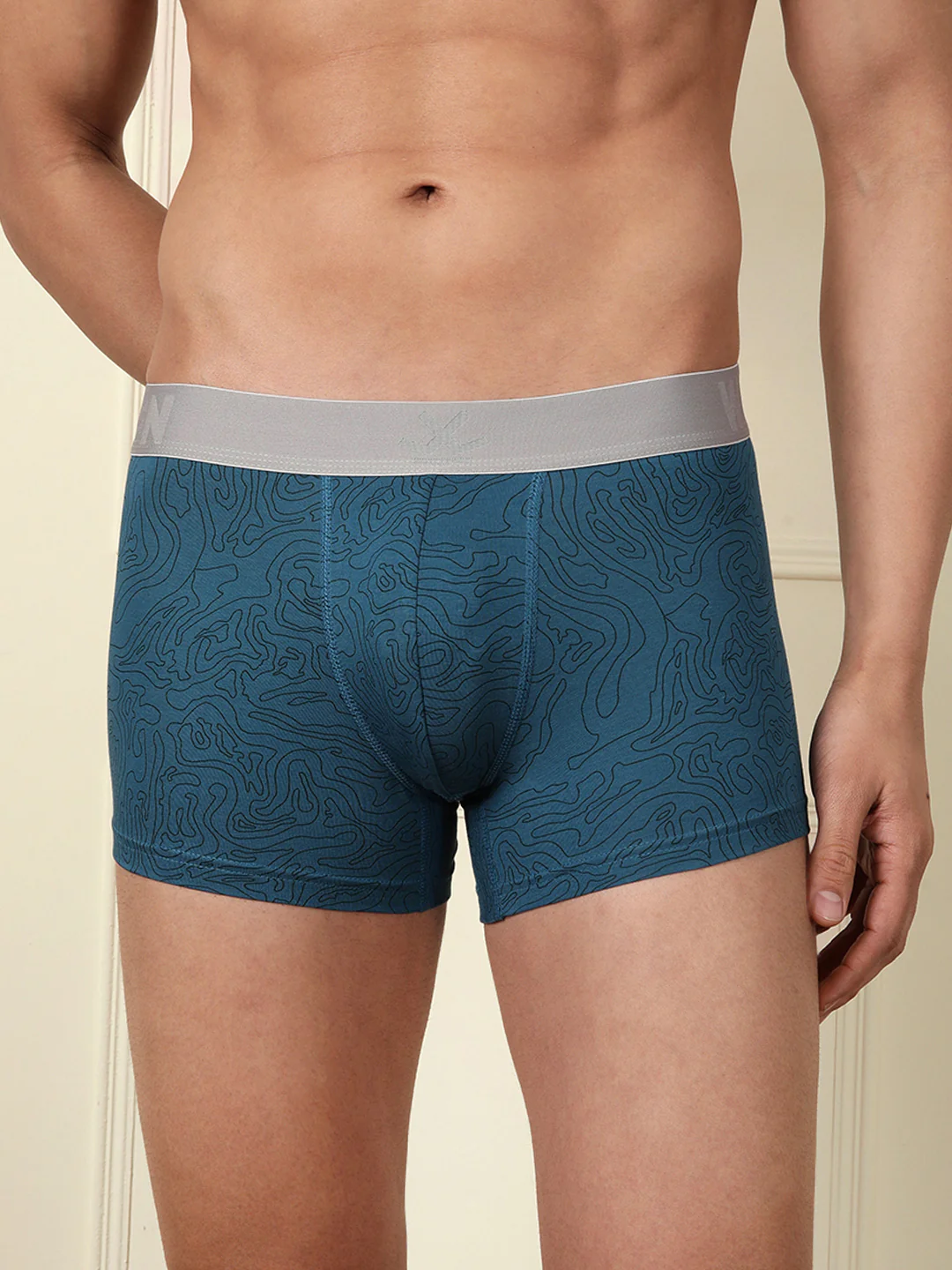 Soft Cotton Solids & Print 3-Pack Trunks - Image 5